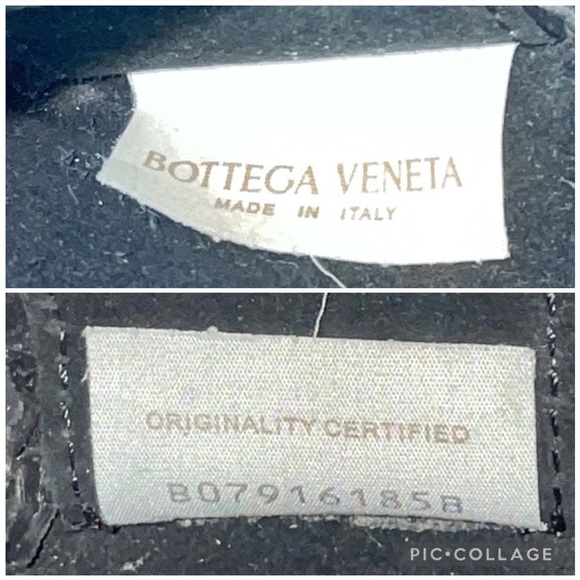 Bottega Veneta Leather Cradle Flap Small Shoulder Hand Bag Purse in Black - Picture 16 of 17